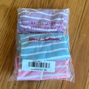 NEW*Hanna Andersson Pastel Striped Briefs Set